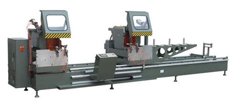 cnc double mitre saw manufacturer|twin head cutting machine.